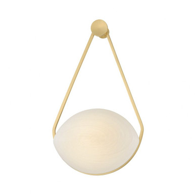 Blaina 9W 1 LED Wall Sconce 18 Inch Tall X 10.5 Inch Wide by Hudson Valley - 3361-AGB