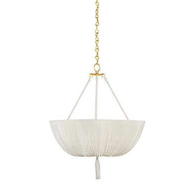 Carolina 3 Light Pendant 28 Inch Tall and 22 Inch Wide by Hudson Valley - CB5722-AGB
