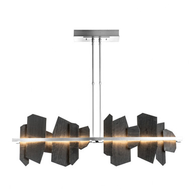 Ardesia 57W 1 LED Contemporary Linear Pendant by Hubbardton Forge - 139666