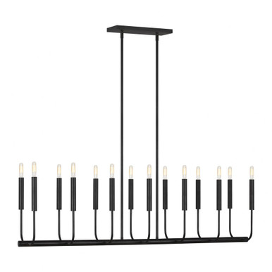 Brianna 14 Light Linear Chandelier by Visual Comfort Studio - EC10614