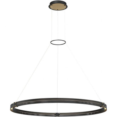 Admiral 1 Light Oversized Round Chandelier by Eurofase - 37054-014