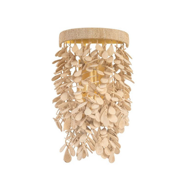 Naxos 2 Light Wall Sconce 17 Inch Tall and 9.5 Inch Wide by Corbett - 552-02-VGL
