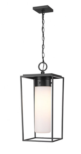 Sheridan 1 Light Small Outdoor Pendant 23 Inch Tall by Z-Lite - 595CHB-BK