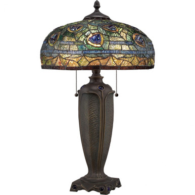 Lynch 2 Light Table Lamp by Quoizel  - TF1487T