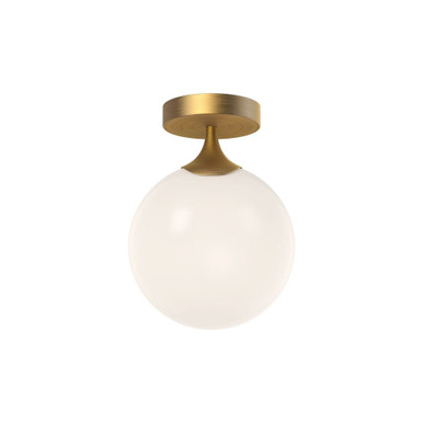 Nouveau 1 Light 7.88 Inch Wide Flush Mount by Alora - FM505108