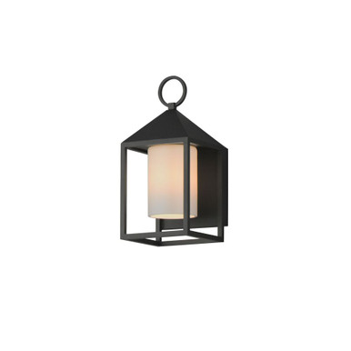 Aldous 1 Light Outdoor Wall Lantern 13.25 Inch Wide by Maxim - 30071SWBK