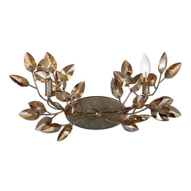 Misthaven Two Light Wall Sconce by Zeev - WS70015-2-SL-AGP-CC