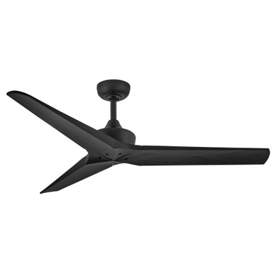 Chisel 3 Blade Ceiling Fan 13.75 Inches Tall and 52 Inches Wide by Hinkley  - 903752-NDD