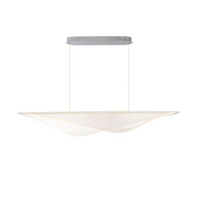 Manta 56W 1 LED Linear Pendant 8.5 Inch Tall and 9.75 Inch Wide by ET2 - E24716-144PC