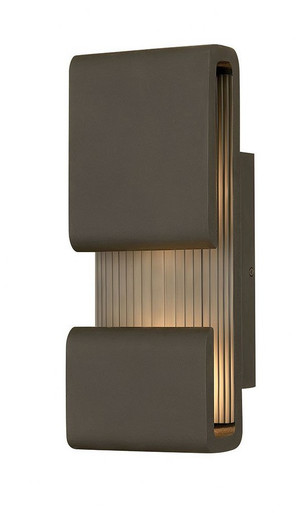 Contour 16W 1 LED Small Outdoor Wall Lantern by Hinkley - 2810
