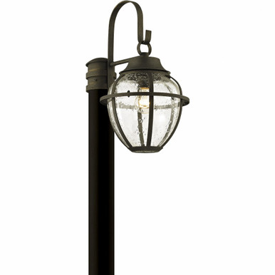 Bunker Hill 1 Light Outdoor Post Lantern 10 x 18.25 Inches by Troy - P6455-VBZ