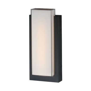 Tower 18W 1 LED Outdoor Wall Mount by ET2 - E30184-01BK