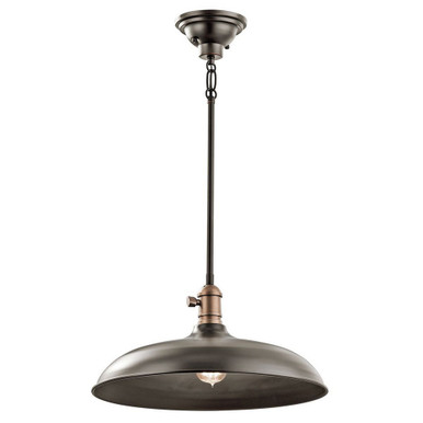 Cobson 1 Light Large Pendant by Kichler - 42585oz