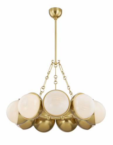 Althea 9 Light Oversized Chandelier by Corbett - 340-34-VPB