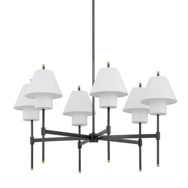 Glenmoore 6 Light Oversized Chandelier by Hudson Valley - PI1899806