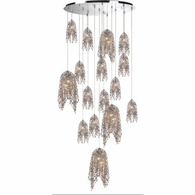 Danza 20 Light Oversized Chandelier by Eurofase - 31619-011
