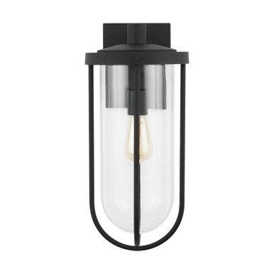 Corbin 1 Light Outdoor Wall Lantern 18.5 Inch Tall by Capital - 934212BK