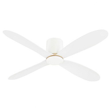 Myriad 4 Blade Flush Mount Ceiling Fan 56 Inches Wide by Oxygen - 3-124