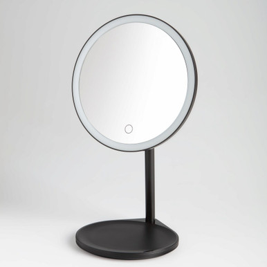 Solo 1 LED Makeup Mirror 8.5 Inch Tall and 13 Inch Wide by Oxygen - 3-2001-15