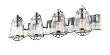 Mariner 4 Light Vanity Fixture by Z Lite - 444-4V-CH