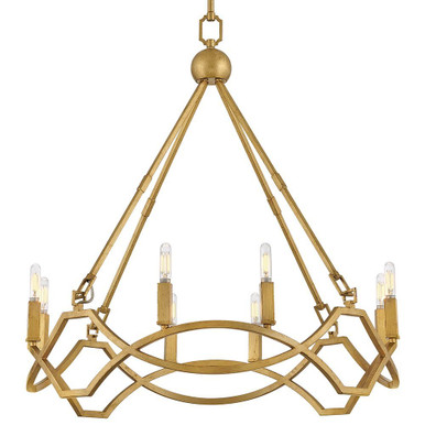 Leona 8 Light Large Chandelier by Hinkley - 45784DA