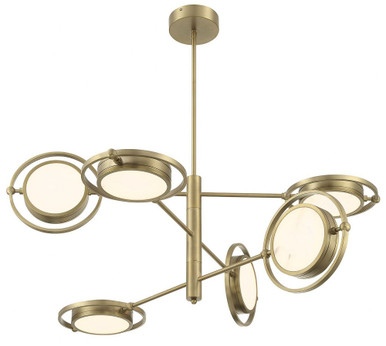 Spectr 6 Light Oversized Chandelier by Minka Metropolitan - N7676-695-L