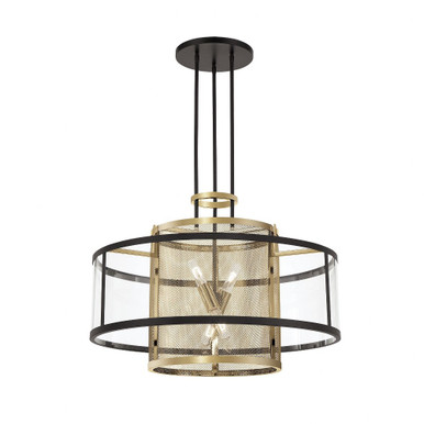 Soho 4 Light Large Pendant 30 Inch Length by Minka Metropolitan - N7813-726