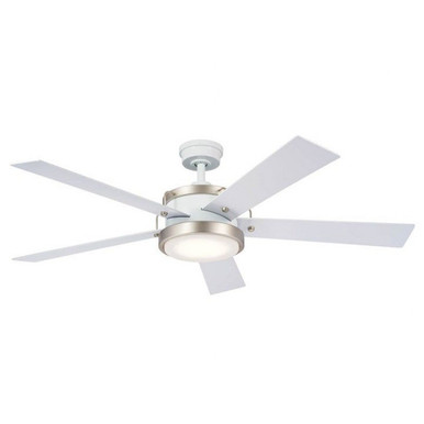 Salvo 5 Blade Ceiling Fan with Light Kit 56 Inch Wide by Kichler  - 330045