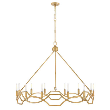 Leona 12 Light Oversized Chandelier by Hinkley - 45786DA