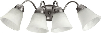 4 Light Wall Sconce 25 Inch Wide by Quorum - 5403-4-65