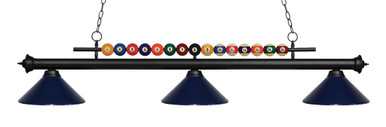 Shark 3 Light Island/Billiard 16 x 15 Inch by Z-Lite 170MB-MNB - 170MB-MNB