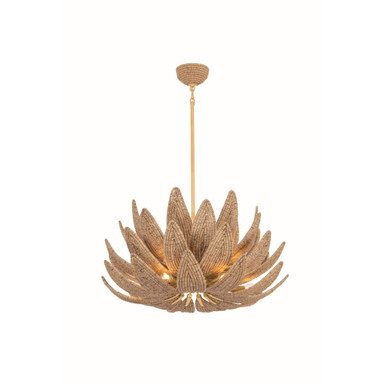 Varanasi 14 Light Chandelier 16.75 Inch Tall and 30 Inch Wide by Corbett - 539-30-VGL