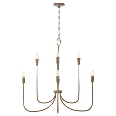 Marley 8 Light Chandelier 33 Inch Tall and 33 Inch Wide by Capital - 456881MZ