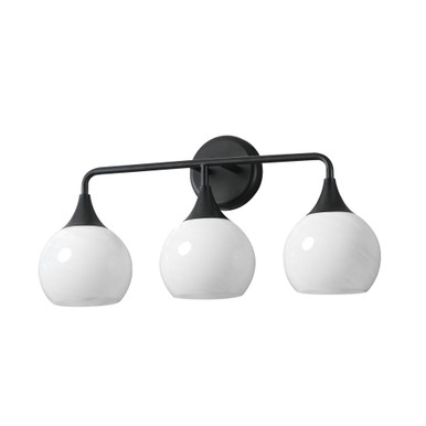 Neve 3 Light Bath Vanity 10.75 Inch Tall and 22.5 Inch Wide by Maxim - 21223