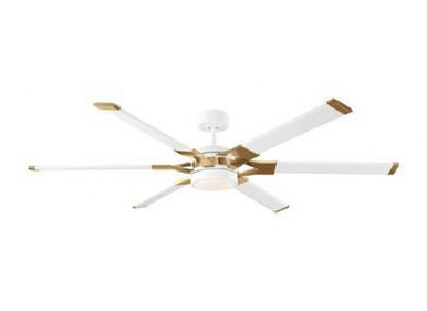 Loft 62 Inch 6 Blade Ceiling Fan with Light Kit by VC Fan - 6LFR62D