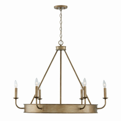 Nole 6 Light Oversized Chandelier by Capital - 449261ML