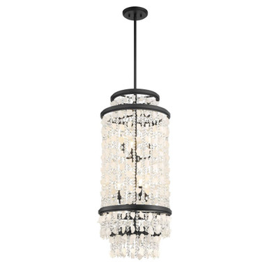 Shimmering Elegance 6 Light Medium Pendant by Minka Lavery - 6704-66