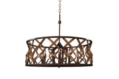 Soho 6 Light Large Pendant by Kalco - 501853MC