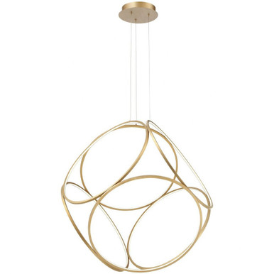 Glenview 420W 6 LED Light Oversized Oversized Pendant by Eurofase - 37104