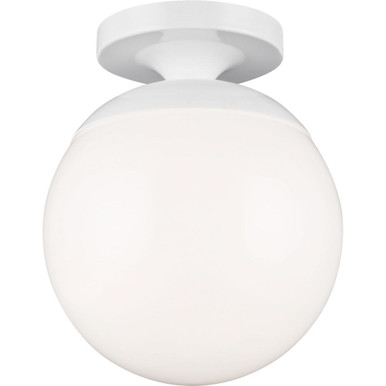 Leo Hanging Globe 1 Light 8 Inch Semi Flush Mount by Visual Comfort Studio - 7518