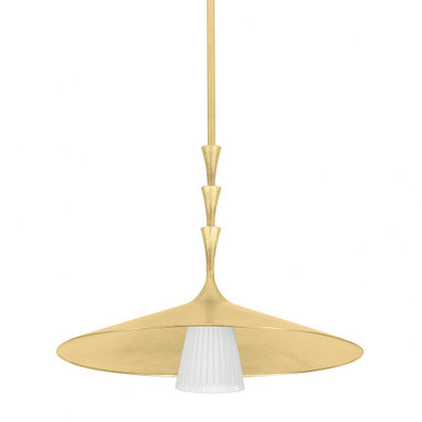 Vails gate 1 Light Large Pendant by Hudson Valley - 4524-VGL
