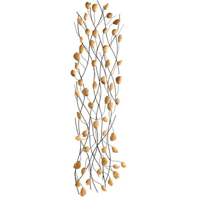 Guilded Vine 14.5 Inch Decorative Wall Art by Cyan - 06666