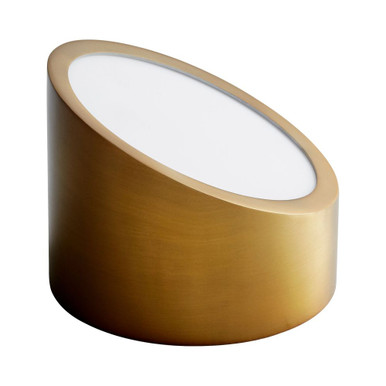 Zeepers 8.2W 1 LED Wall Sconce 4.75 Inch Tall and 4.75 Inch Wide by Oxygen - 3-560