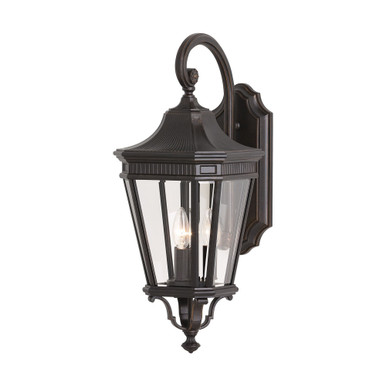 Cotswold Lane 3 Light Candle Style Wall Lantern 23 Inch Tall by Generation - OL5402