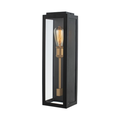 Ashland 1 Light Outdoor Wall Lantern by Kalco - 405520BSG