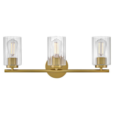 Leta 36W 3 LED Medium Bath Vanity 9 Inch Tall and 22.75 Inch Wide by Lark - 85583