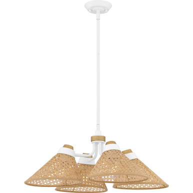 4 Light Large Pendant 24 Inch Wide by Quoizel - QP6218W
