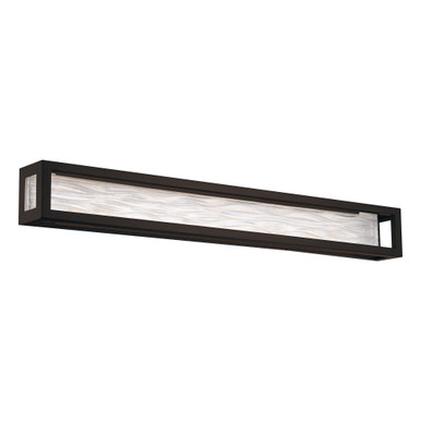 Shock Waves 64W 1 LED Light Vanity Fixture by Modern Forms - WS-39938