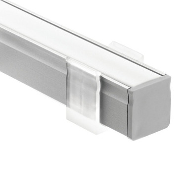 Ils Te Series Deep Well Surface Channel Kit 1x0.75 Inches by Kichler - 1tek1dwsf2sil