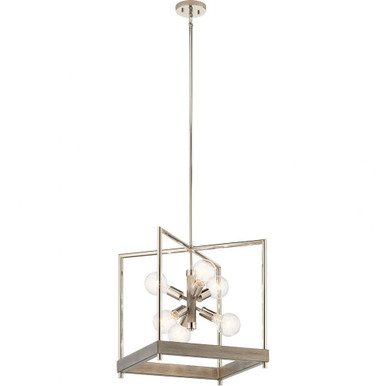 Tanis 6 Light Large Foyer Pendant by Kichler - 52092